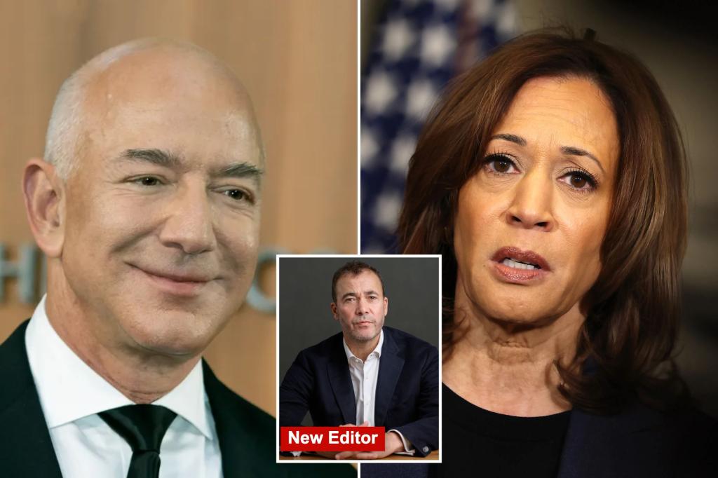 Jeff Bezos Reportedly Killed Washington Post's Kamala Harris Endorsement: 'That's Cowardly'